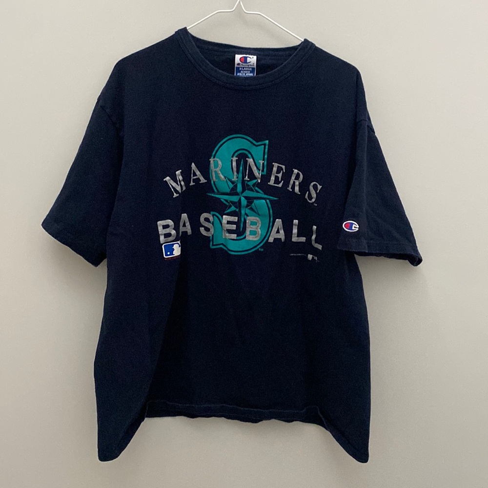 Vintage Mariners baseball 1994 authentic apparel Major League Baseball tee shirt